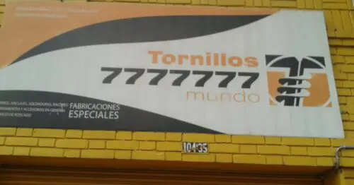 TORNILLOS 7777777 MUNDO BOGOTÁ TORNILLOS 7777777 MUNDO BOGOTÁ